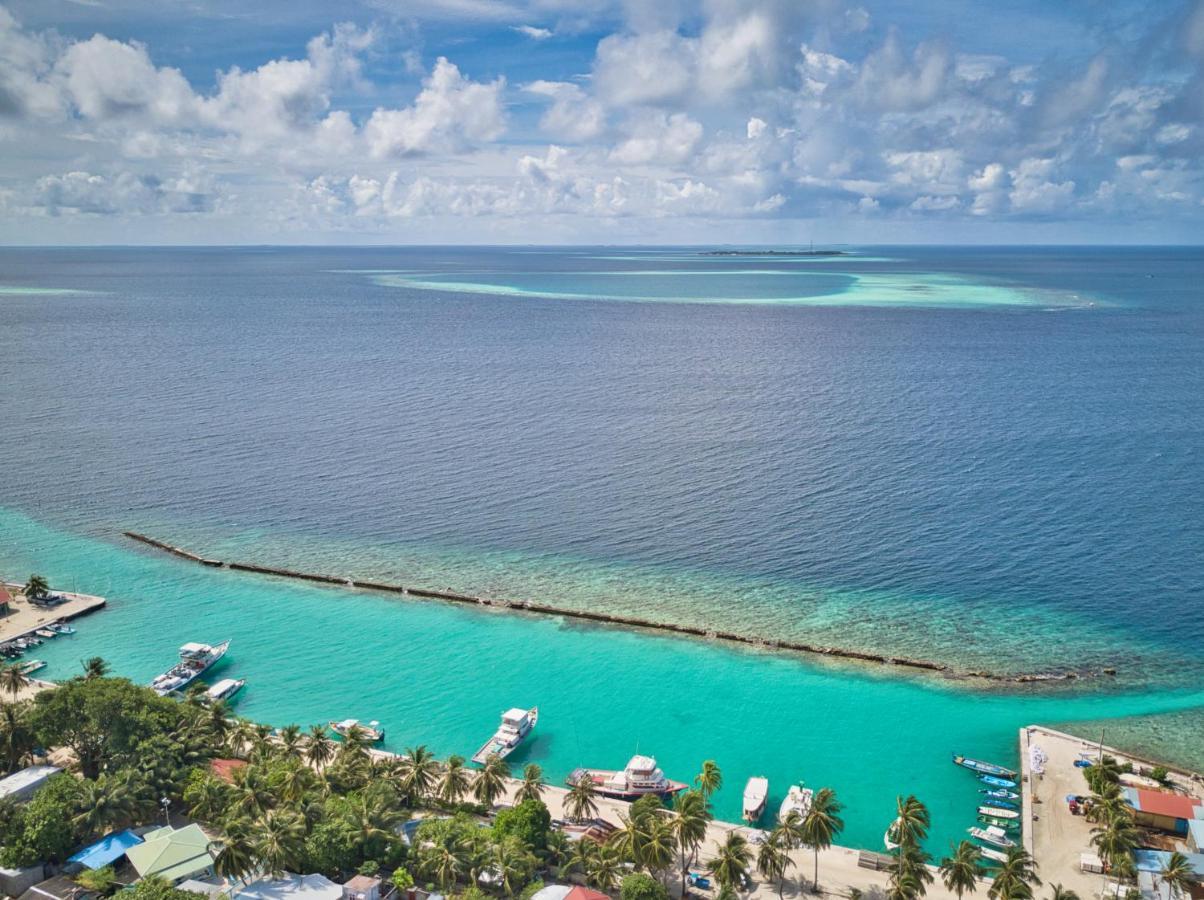 Green Leaf Guest House - Omadhoo Bagian luar foto