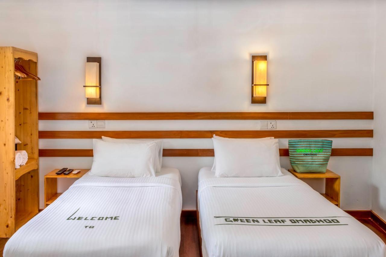 Green Leaf Guest House - Omadhoo Bagian luar foto