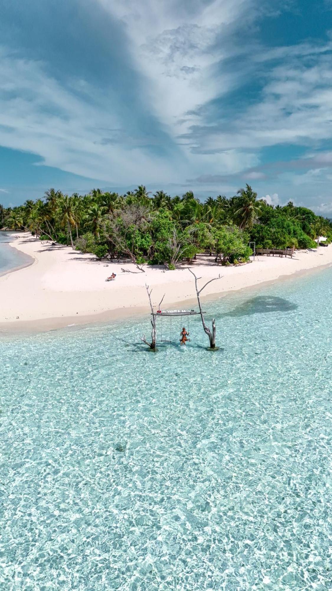 Green Leaf Guest House - Omadhoo Bagian luar foto